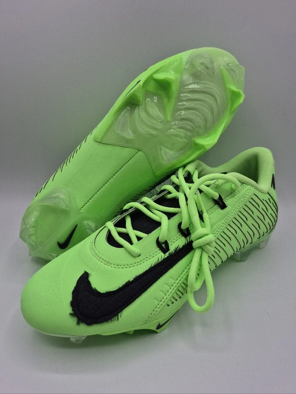 Nike Vapor Edge Speed 360 VC Football Cleats Mens Lime Blast Black FQ8764-300